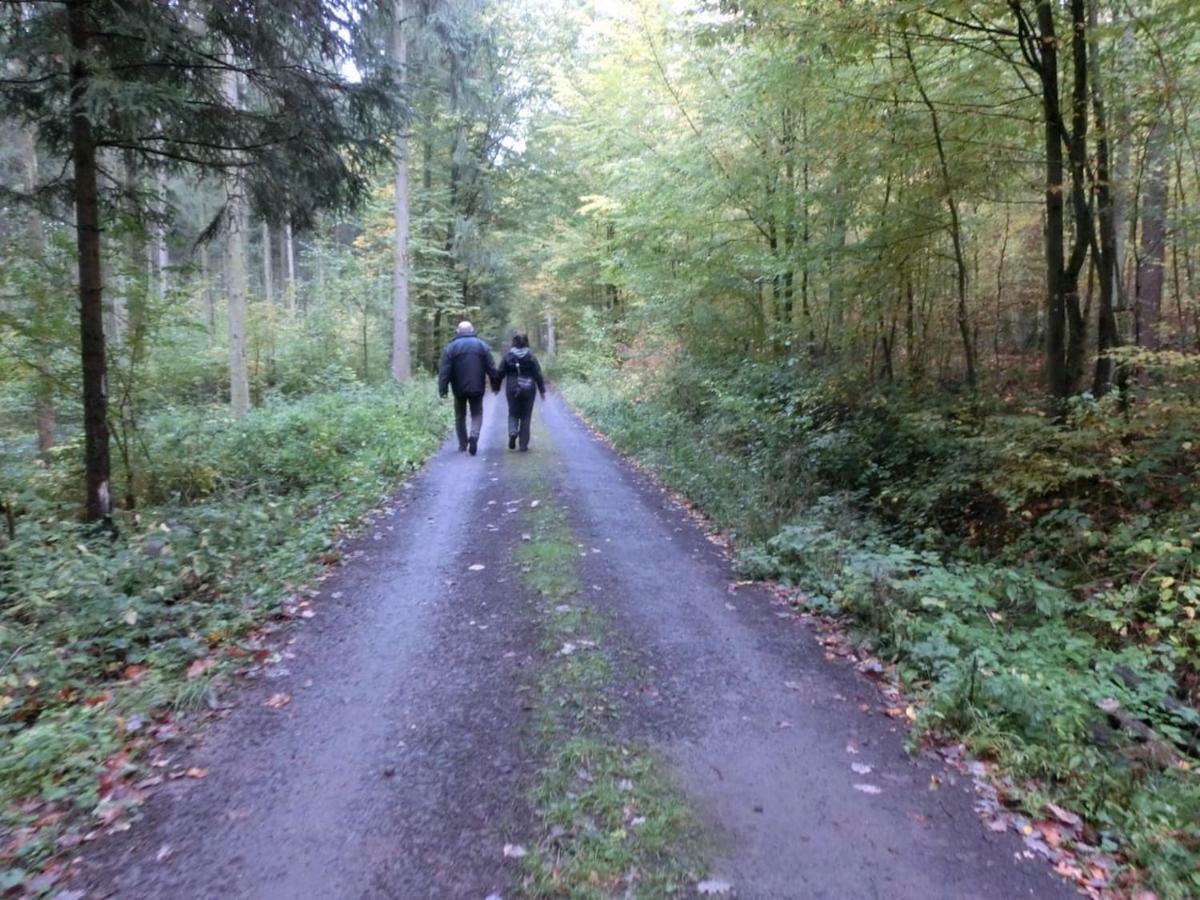 Ferienwohnung Am Gruenen Band Hellingen Екстериор снимка